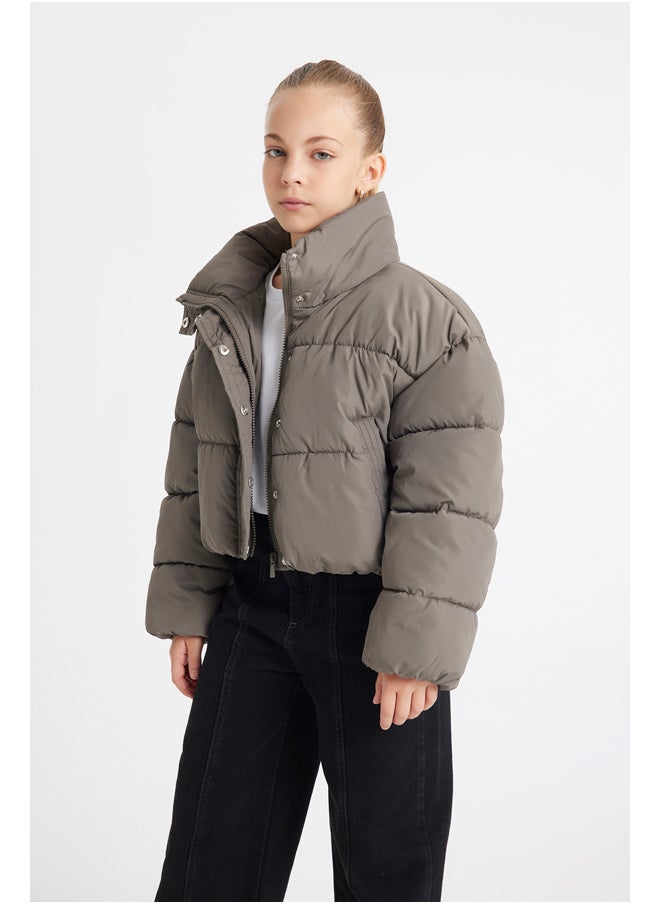 DeFacto Girl Oversize Fit Long Sleeve Coat  - Image 1