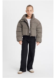DeFacto Girl Oversize Fit Long Sleeve Coat  - Image 4