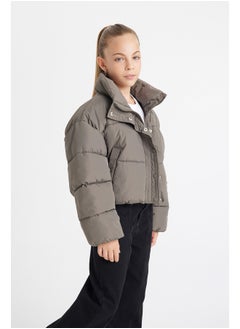 DeFacto Girl Oversize Fit Long Sleeve Coat  - Image 3