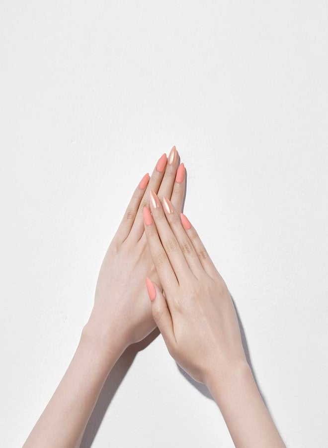 داشينج ديفا أظافر داشينج ديفا ماجيك بريس | صنع في كوريا | أظافر صناعية للحفلات والمناسبات غير الرسمية - 30 ظفرًا | من الصباح إلى المساء | أظافر قصيرة مربعة الشكل سهلة التركيب | تدوم طويلًا | (لون برتقالي مرجاني لامع) - Image 2