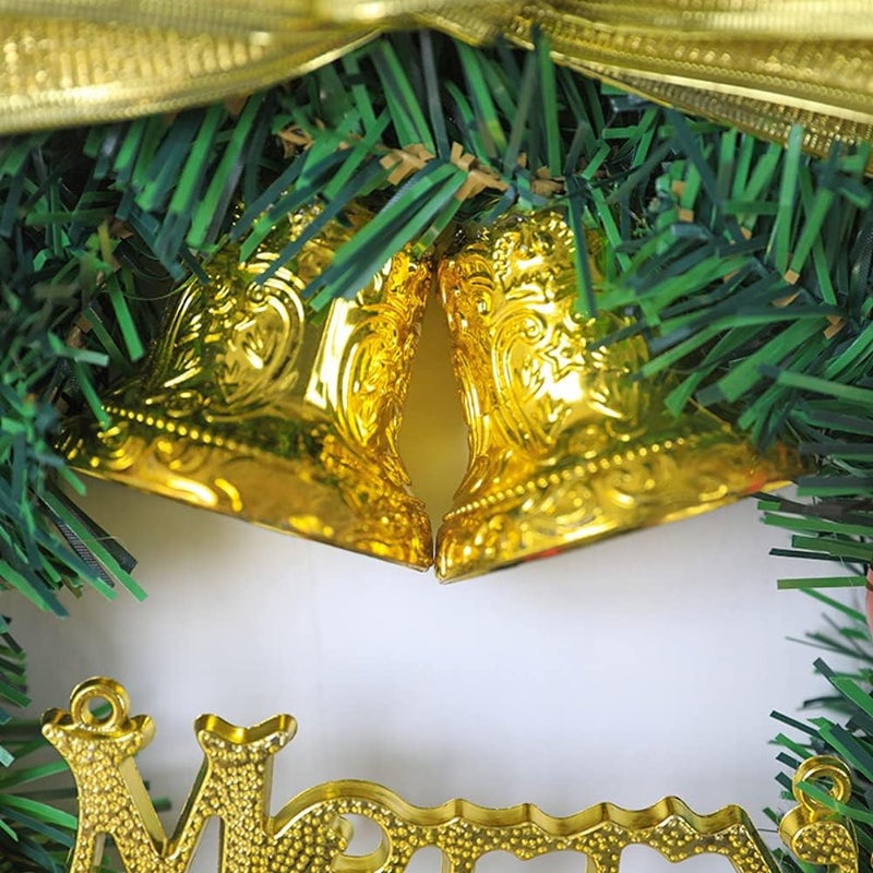 ويوبلز إكليل عيد الميلاد، هدية رائعة، آمن وقابل لإعادة الاستخدام، زينة منزلية للباب الأمامي - Image 3