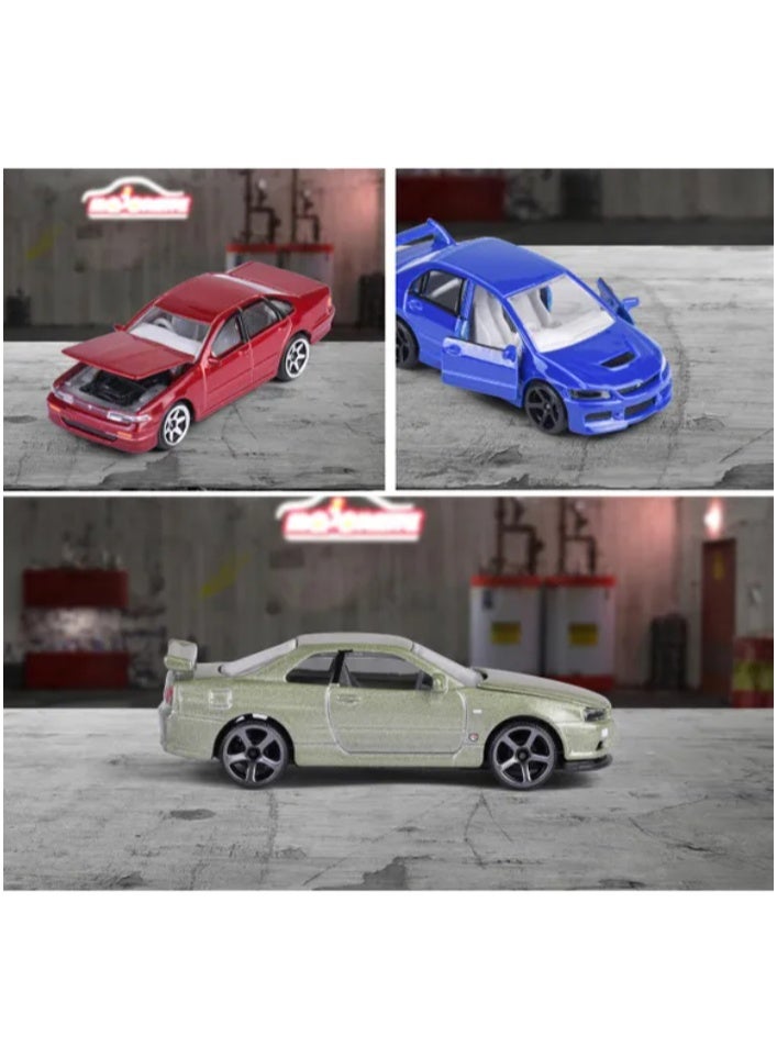 ماجوريت مجموعة سيارات ماجوريت اليابانية الفاخرة المصنوعة من المعدن الزنك - Image 4