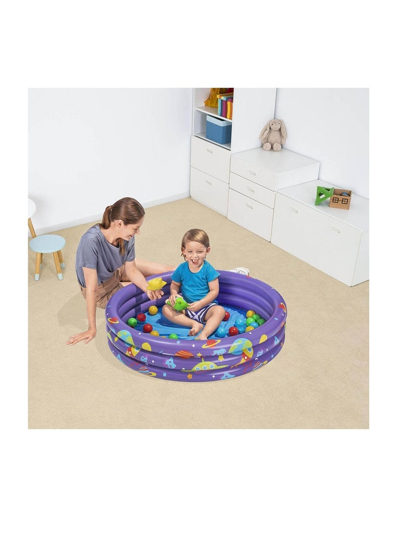 Bestway - Intergalactic Ball Pit Play Pool Set - Purple - Image 1