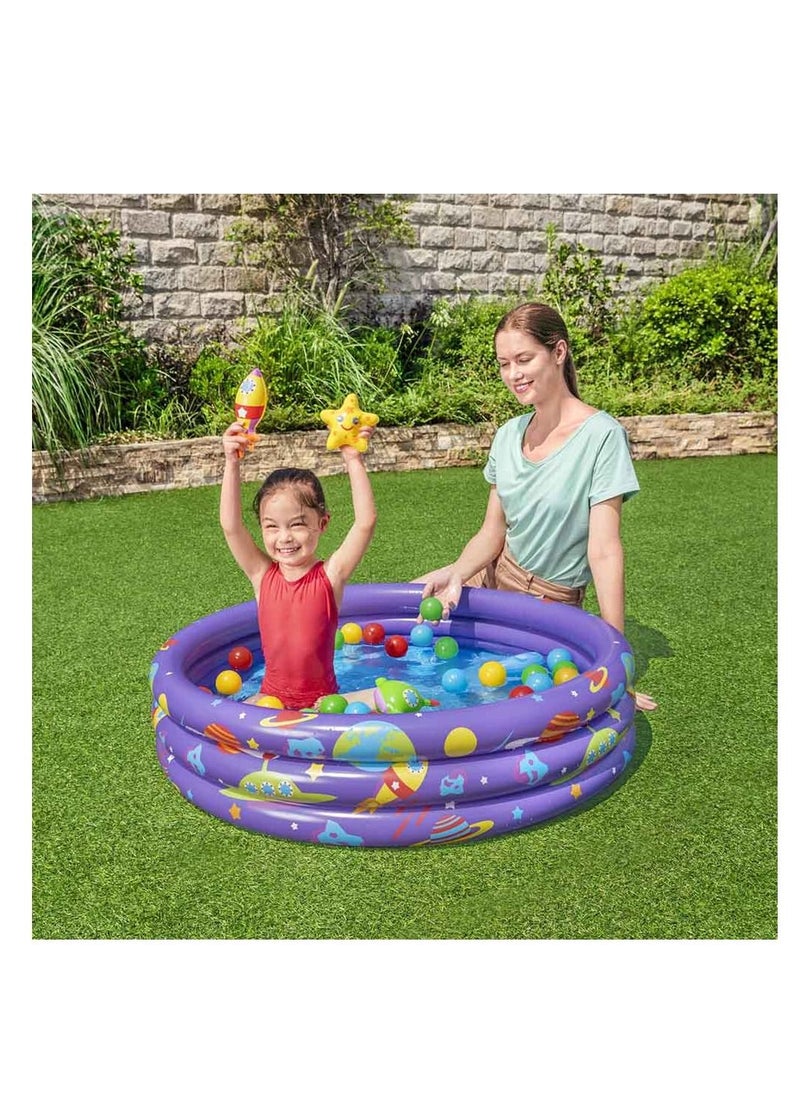 Bestway - Intergalactic Ball Pit Play Pool Set - Purple - Image 1
