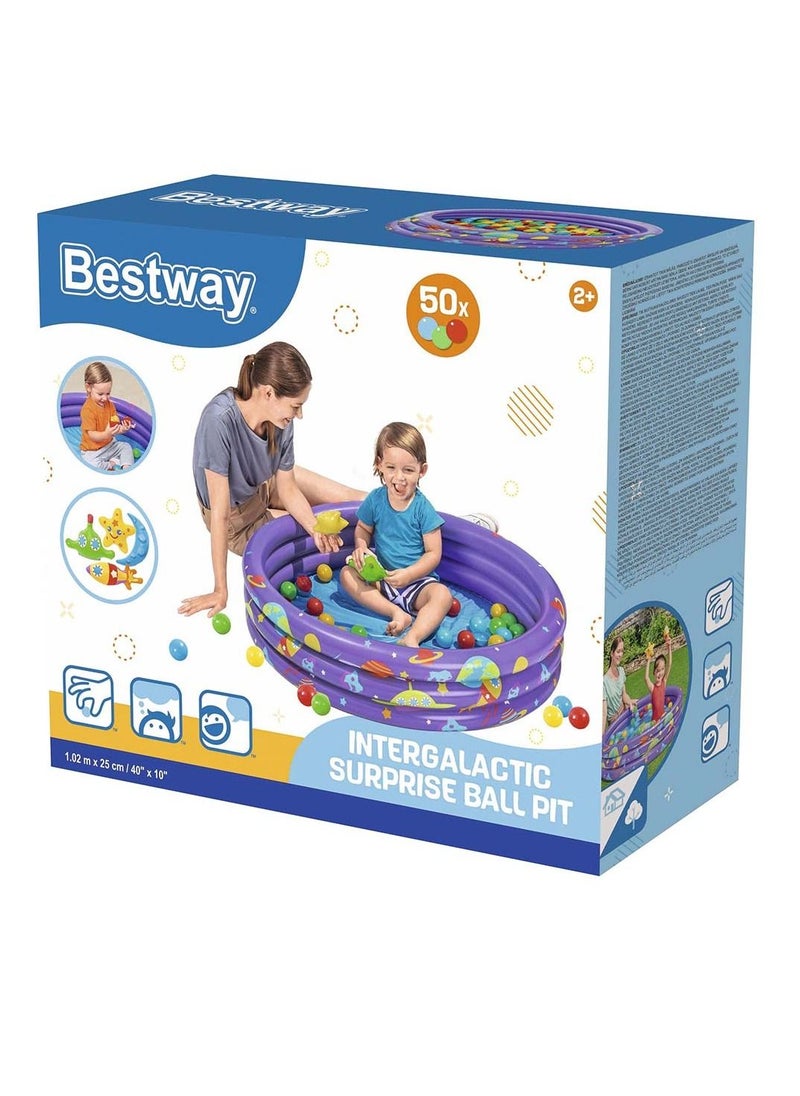 Bestway - Intergalactic Ball Pit Play Pool Set - Purple - Image 1
