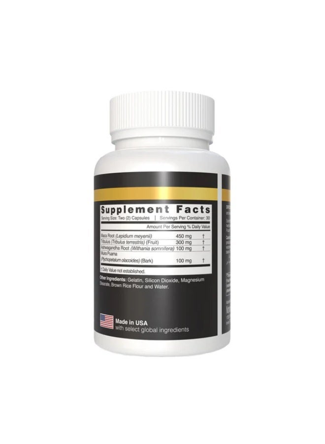 Natural Fervor Libizire Supplement Capsules For In Men & Women, Pack of 60’s - Image 2