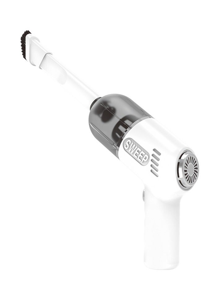 JEEJPV USB rechargeable Dust Collector ,Wireless car home dual-purpose vacuum cleaner, indoor sofa desktop window vacuum cleaner 