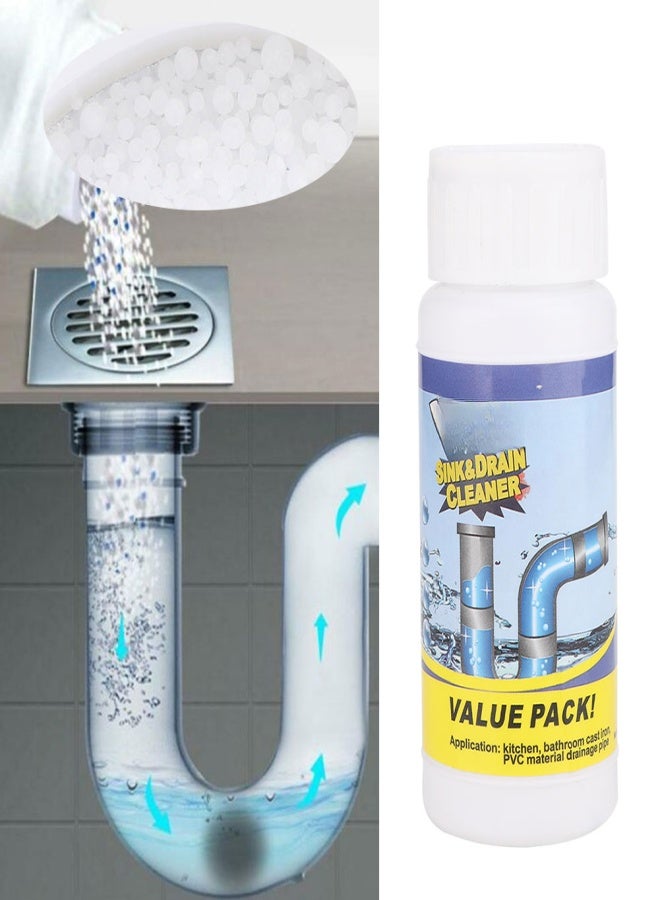 Drain Cleaner Agents Powerful Foaming Sterilizes Deodorizes Clogged Pipes Toilet Clean - Image 5