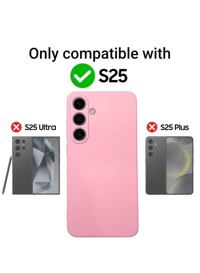 MUNTAQI Samsung Galaxy S25 Case Cover | Liquid Silicone | Scratch-Resistant | Shockproof Bumper | Anti-Fingerprint | Full-Body Protection | Soft-Touch Slim Protective Cover for Samsung Galaxy S25 - Image 2