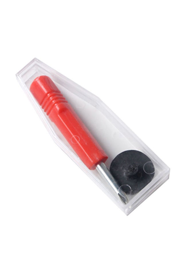NIBEMINENT Portable Round Hole Punching Forceps Red/Black 30x2x11centimeter  - Image 4