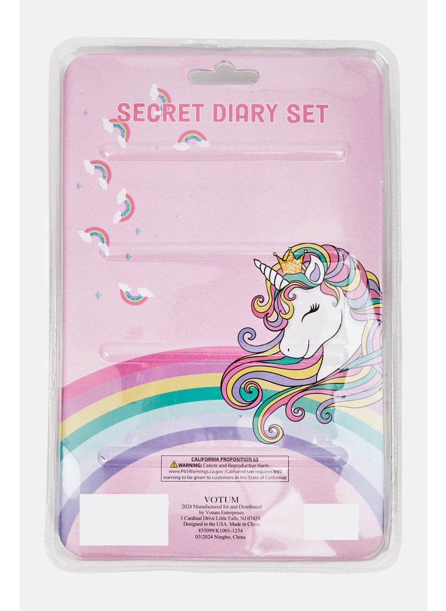 VOTUM Dairy With Pen, Pink Combo  - Image 2