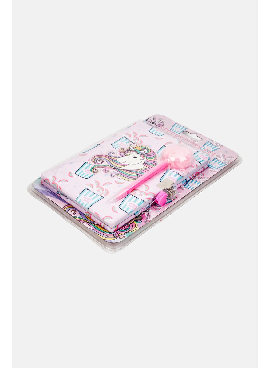 VOTUM Dairy With Pen, Pink Combo  - Image 3