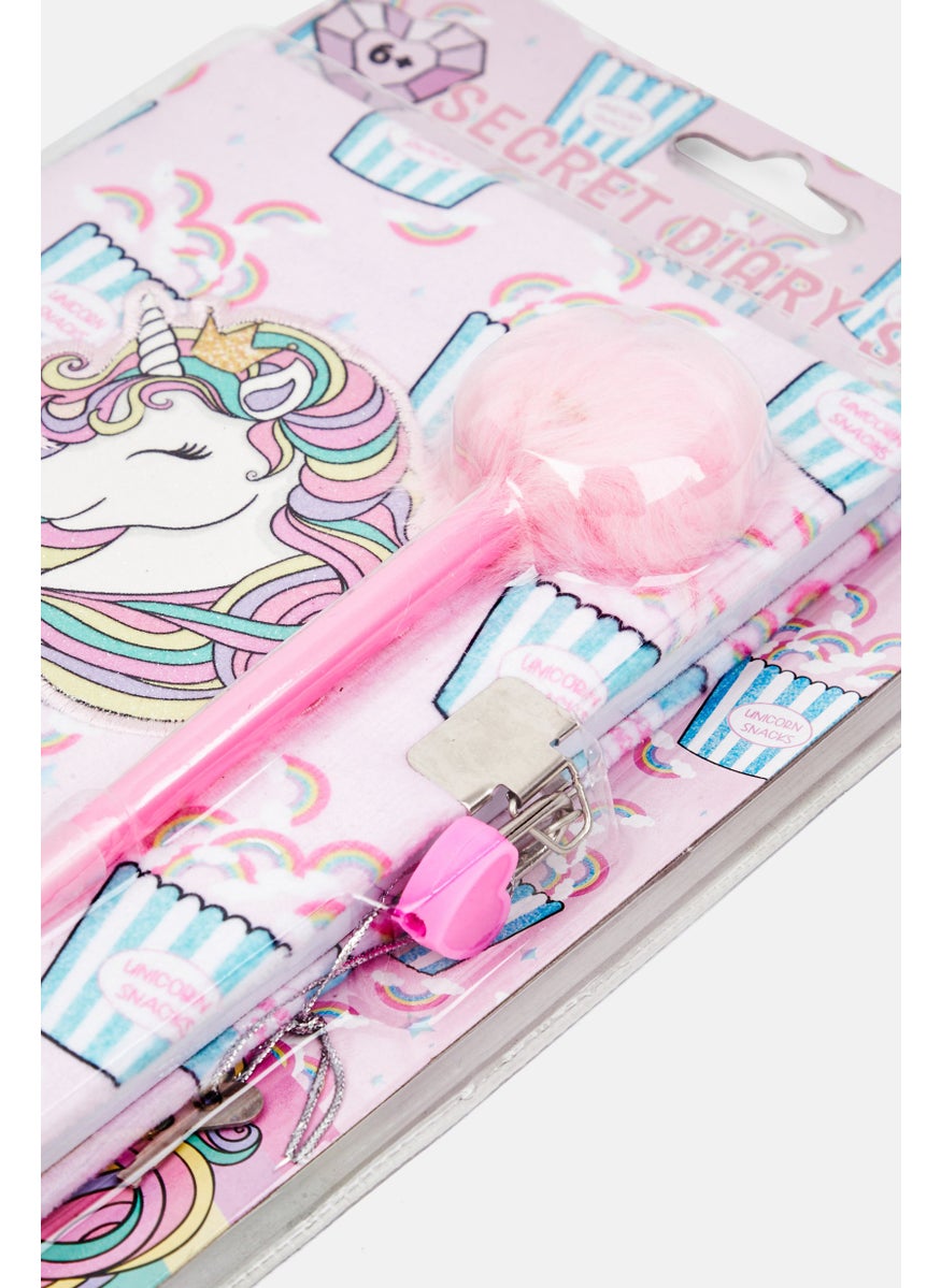 VOTUM Dairy With Pen, Pink Combo  - Image 5