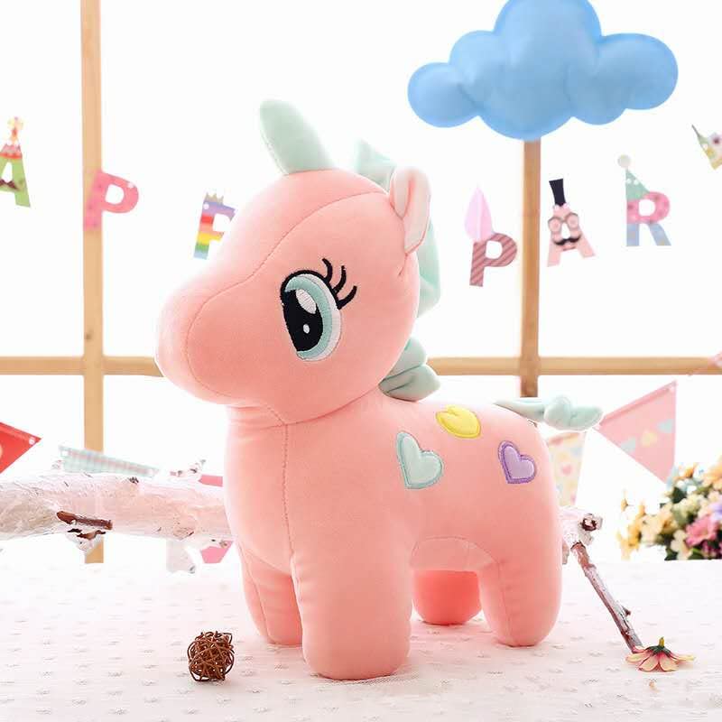 Softdreams Soft Plush Toy for Kids – Cute Stuffed Animal Soft Toy – Soft Cuddly Toy for Baby Boys & Girls, Return Gift -Pink Unicorn 25cm - Image 2