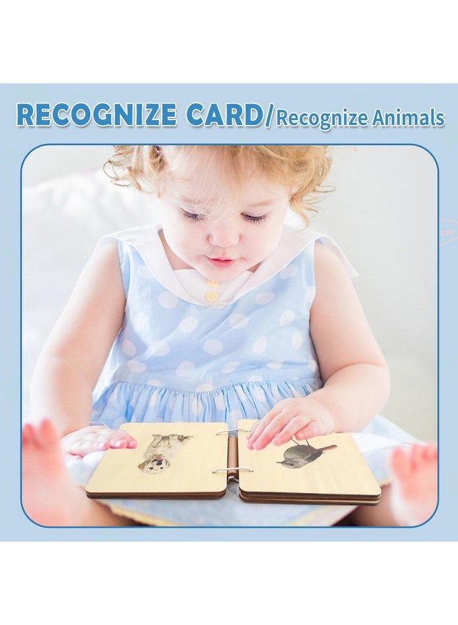 LEADER JOY Montessori Toys for Babies 7-12 Months, Learning Educational Set Toys (Includes Wooden Book,Object Permanence Box,Puzzle, Ocean Rain Stick,Stacked Circle with Koala,Wooden Stacker) - Image 3