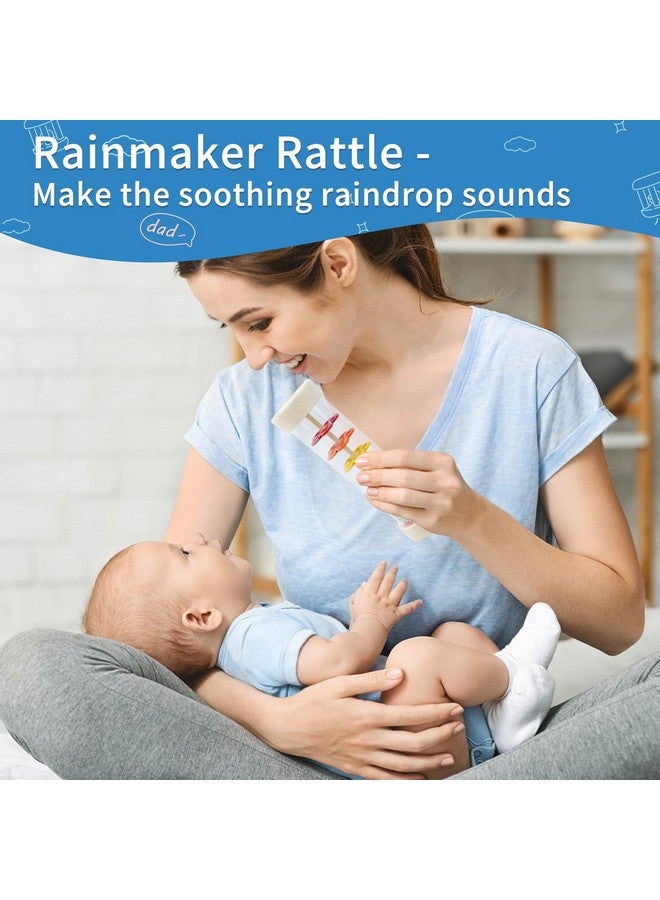 LEADER JOY Montessori Toys for Babies 7-12 Months, Learning Educational Set Toys (Includes Wooden Book,Object Permanence Box,Puzzle, Ocean Rain Stick,Stacked Circle with Koala,Wooden Stacker) - Image 4