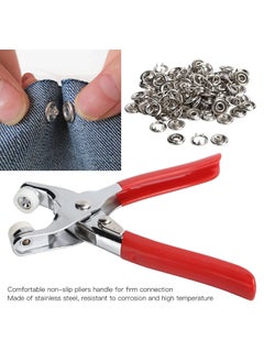 PARYAVARAN PARYAVARAN Grommet Rivets Setting Pliers Eyelet Setting pliers tool Rivet Snap Fastener Hand press Tool For attaching eyelets on Tarps Tents Canvas Bags Shoes Leather Belt  - Image 5