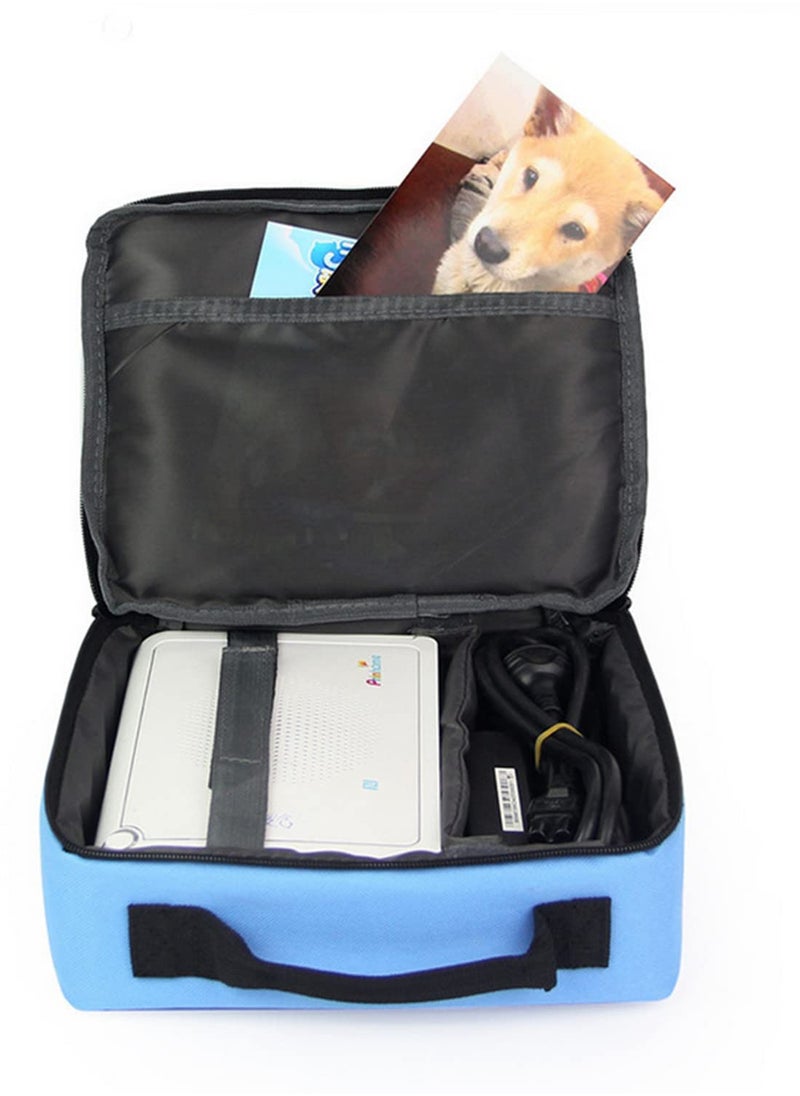 Generic Carry Storage Protector Bag for Canon Selphy CP1200 CP910 HITI Prinhome P310W Photo Printer with Metal Zipper and Soft Canvas Handles Protects Printer Accessories  - Image 2