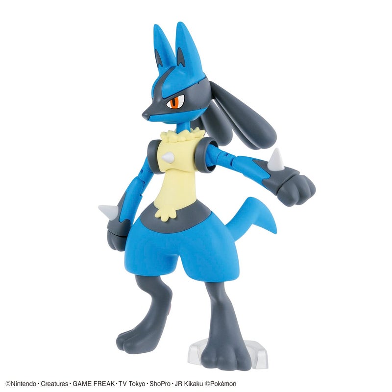 Bandai Hobby - Pok?mon - Riolu & Lucario  Bandai Spirits Pok?mon Model Kit - Image 3