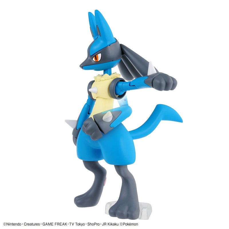 Bandai Hobby - Pok?mon - Riolu & Lucario  Bandai Spirits Pok?mon Model Kit - Image 5