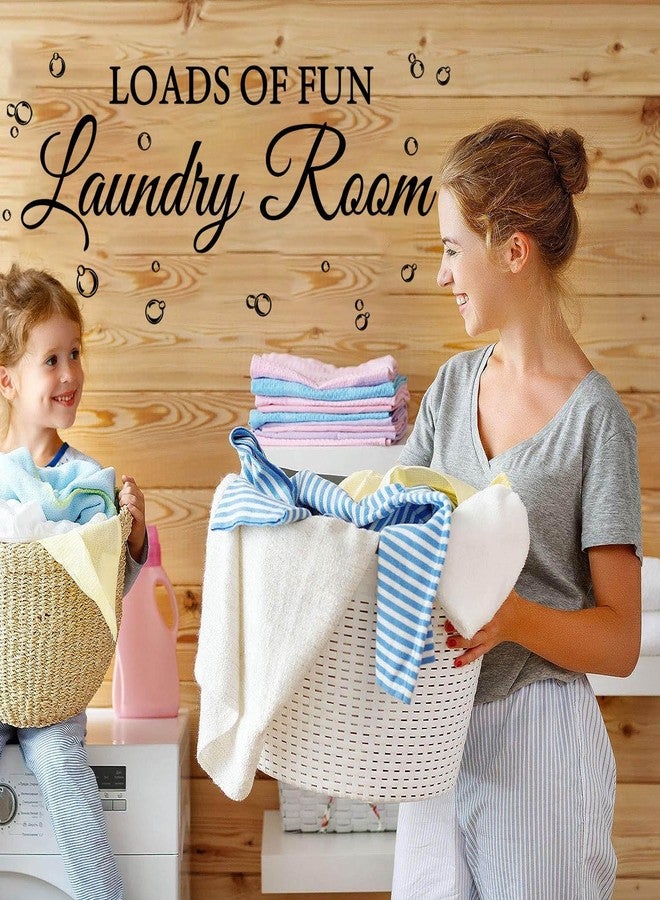 Datesno Laundry Room Wall Stickers - Today Naked Tomorrow Wash Dry Bubble Vinyl Decals Quote Art Stickers for Home - Image 3