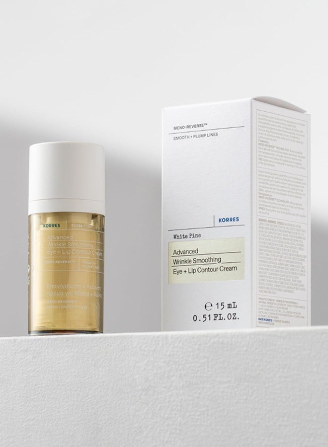 KORRES White Pine Meno-Reverse™ Advanced Wrinkle Smoothing Eye + Lip Contour Cream - Image 3