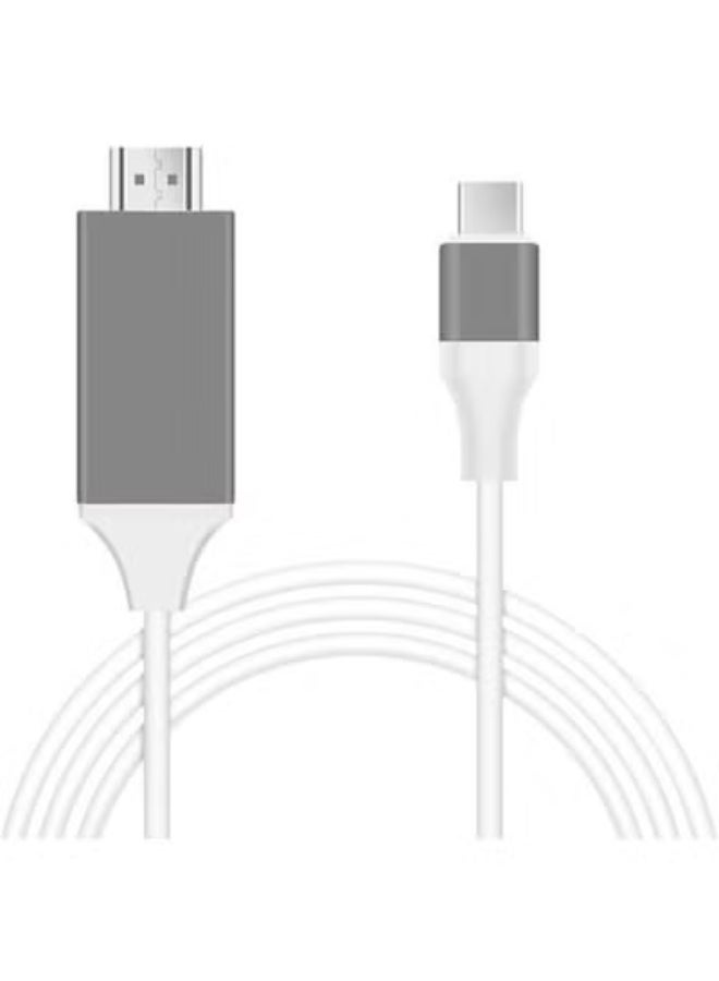USB-C to HDMI Cable – 4K Video Adapter for Phone to TV Connection – Easy Plug & Play for Daily Use - Image 1