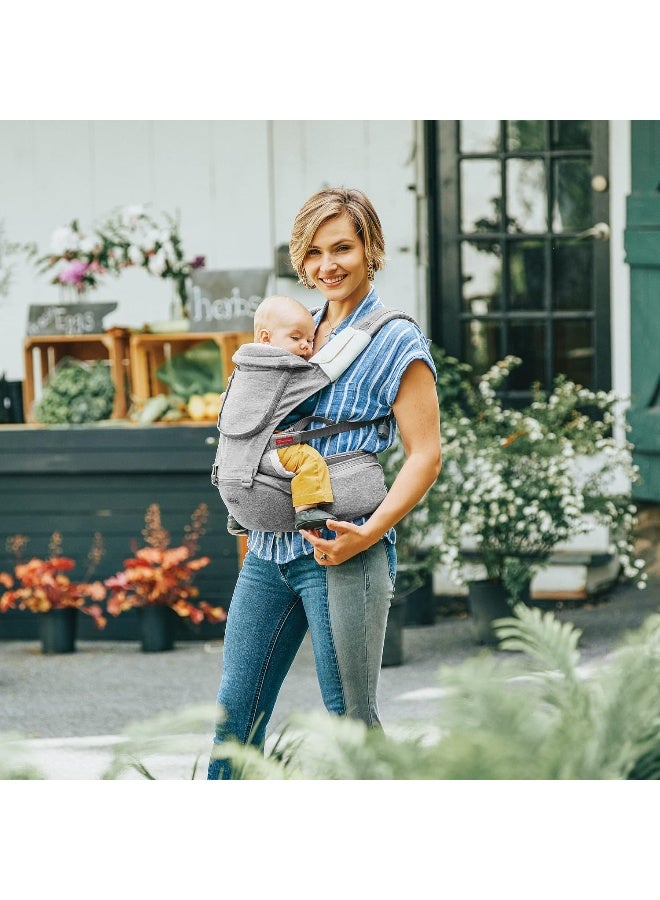 Chicco Sidekick Plus 3-in-1 Hip Seat Carrier - Titanium | Grey - Image 4