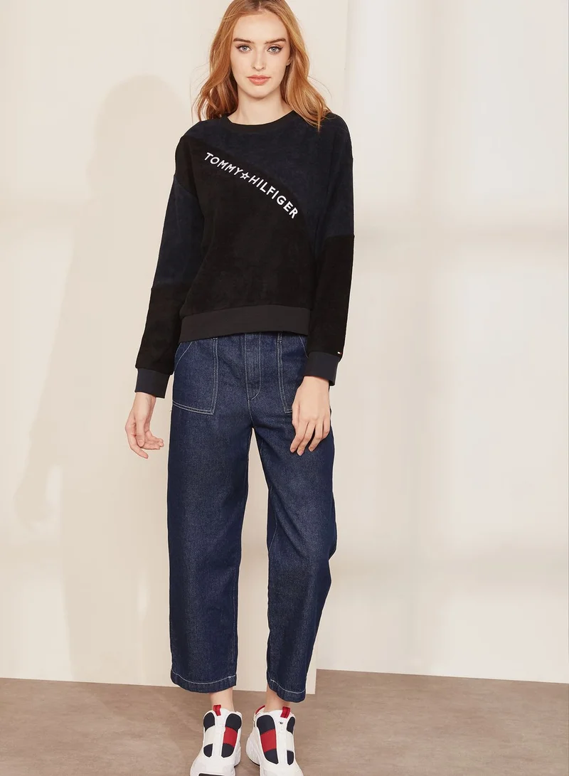 TOMMY HILFIGER Logo Tape Sweatshirt