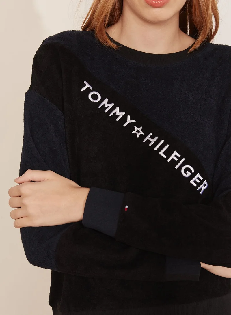 TOMMY HILFIGER Logo Tape Sweatshirt