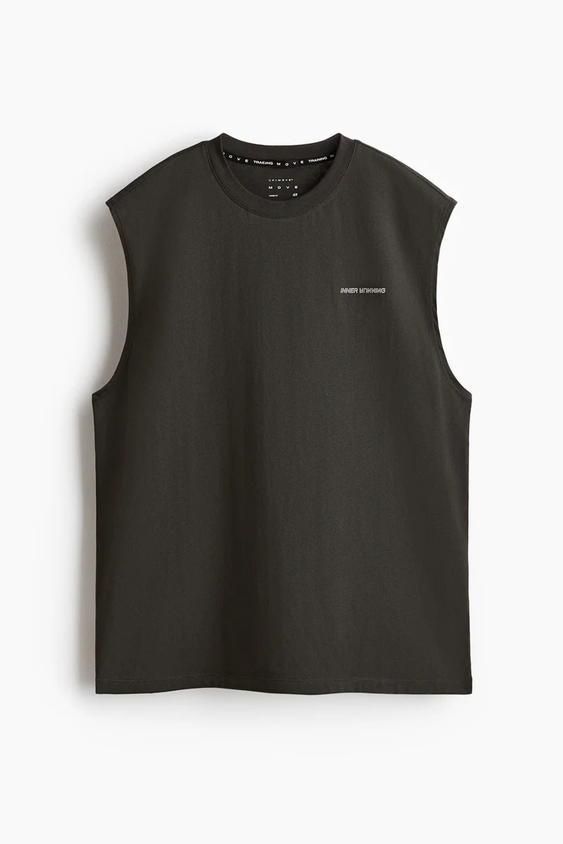 H&M  Loose Fit Sports vest top with DryMove™ for Men | Best Price UAE