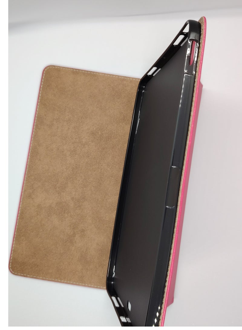 ACLIX Case For Honor Pad X8 New PU Leather Smart Cover with Auto Sleep Wake Feature Slim Flip Shell Case for Honor Pad X8 PINK - Image 3