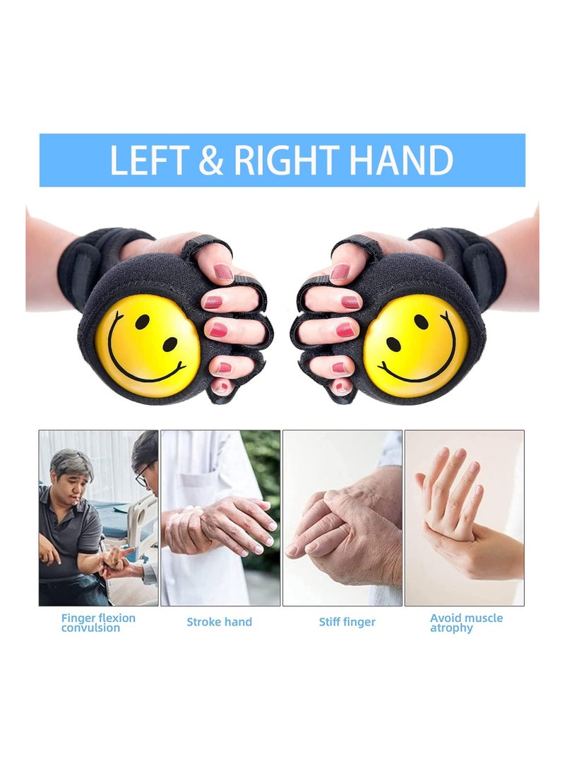 Zikra Finger Massage Fingerboard, Anti-Spasticity Ball Splint Hand Finger for Hand Stroke Hemiplegia Finger Recovery Spasm Dystonia Hemiplegia Finger Training Hand Functional Impairment for Men and Women - Image 3