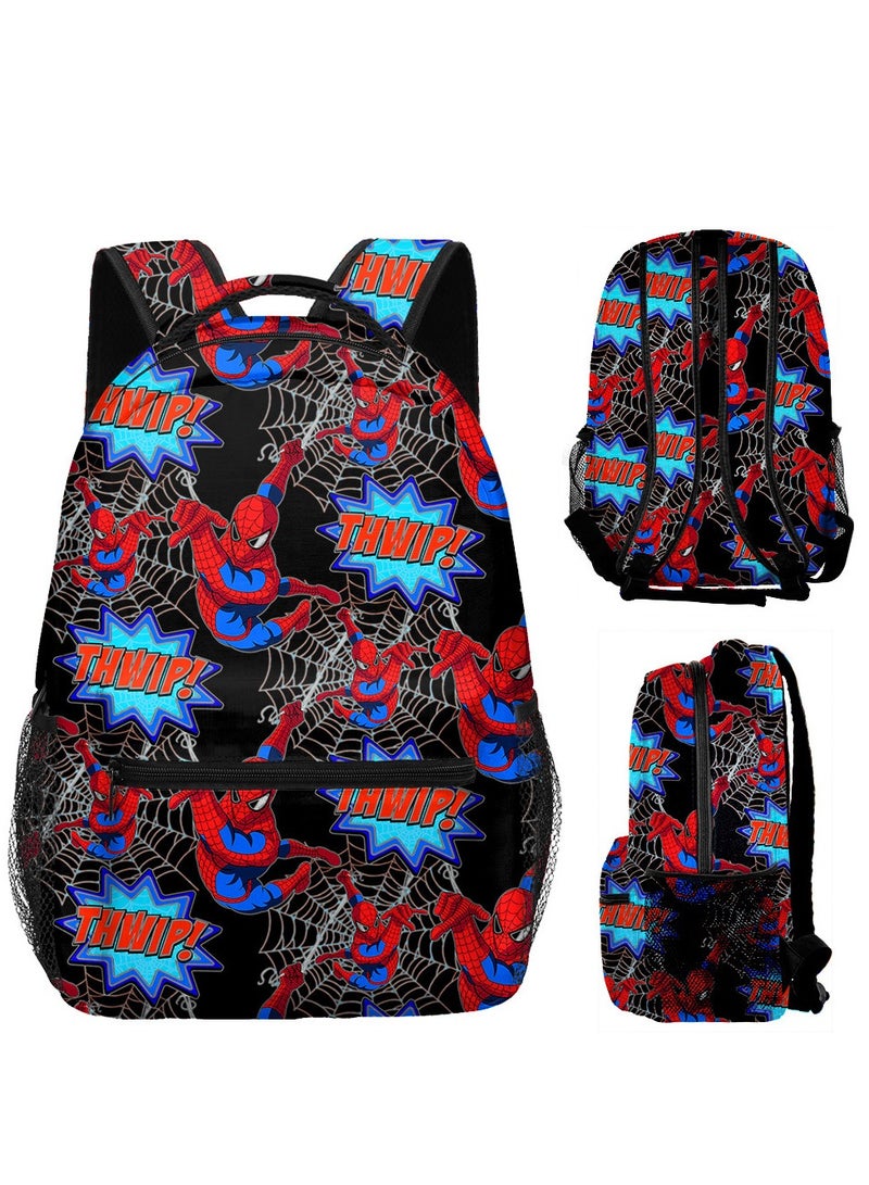 Anime cartoon cute new student backpack for boys and girls shoulder bag