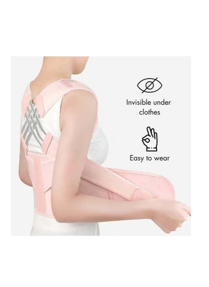 Sakulight Back Straightener Belt, Back Posture Belt, Adjustable Back Straightener Straps, Back Straightener Posture Corrector, Back Posture Corrector for Neck, Shoulder Gym and Good Posture Support(L)  - Image 5