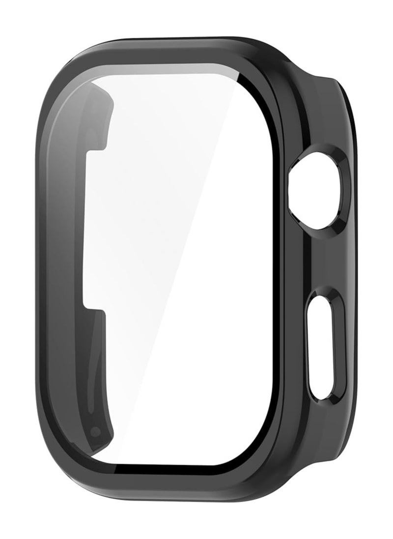 Generic - Case with Screen Protector for Huawei Watch D2, Ultra Slim Hard PC Full Coverage Proctective Case Lightweight Shockproof Anti-Scratch Bumper Cover with Tempered Glass (Black) - Image 1