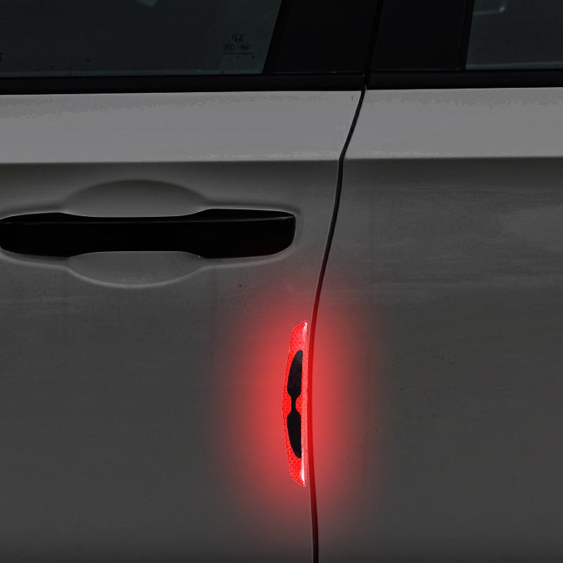 Car Rearview Mirror Reflective Sticker Scratch Decorative Sticker Door Handle Protective Sticker Door Side Fender Bumper Strip - Image 3