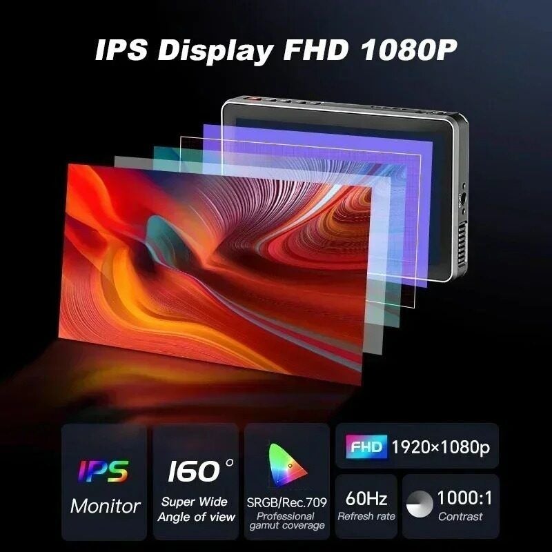 Viltrox DC-X3 6 inch 4K Hdmi Camera Field Monitor Touchscreen 2000 Nits 3D LUT Metal - Image 5