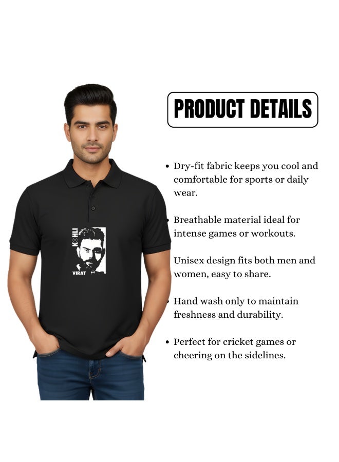 Bangalore Cricket Jersey for Men - Virat Dry-Fit T-Shirt for Men - Perfect for Cricket Fans - Image 4