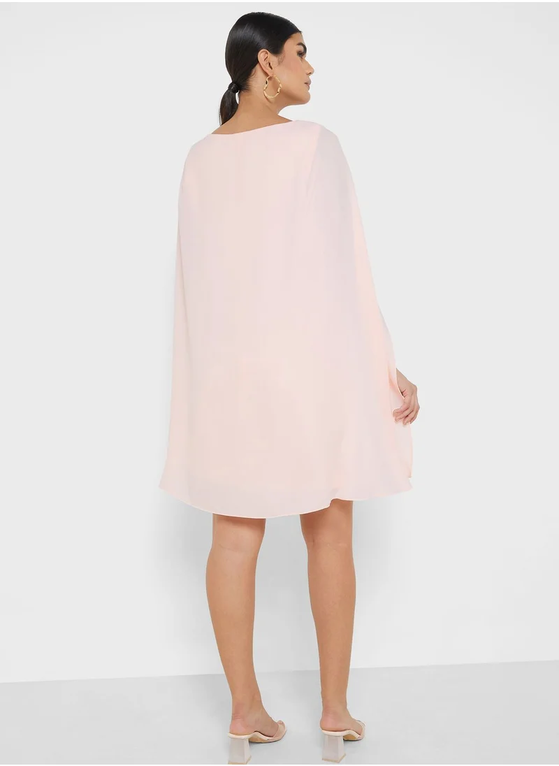 Lauren Ralph Lauren Split Sleeve Knitted Dress