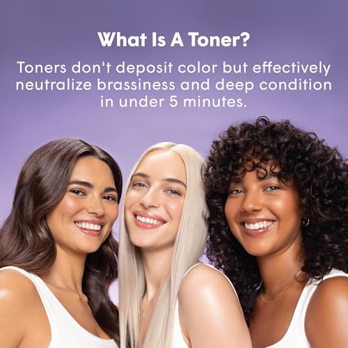 dpHUE Gloss+ Toning, Green - Deep Condition & Neutralize Brass - For Dark Hair, Red Warmth, Dark Brown - Anti-Brass Treatment, Hair Conditioner - Vegan, Leaping Bunny - 6.5 oz - Image 3