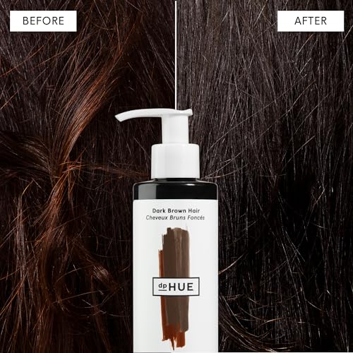 dpHUE Gloss+ Toning, Green - Deep Condition & Neutralize Brass - For Dark Hair, Red Warmth, Dark Brown - Anti-Brass Treatment, Hair Conditioner - Vegan, Leaping Bunny - 6.5 oz - Image 2