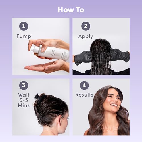 dpHUE Gloss+ Toning, Green - Deep Condition & Neutralize Brass - For Dark Hair, Red Warmth, Dark Brown - Anti-Brass Treatment, Hair Conditioner - Vegan, Leaping Bunny - 6.5 oz - Image 4