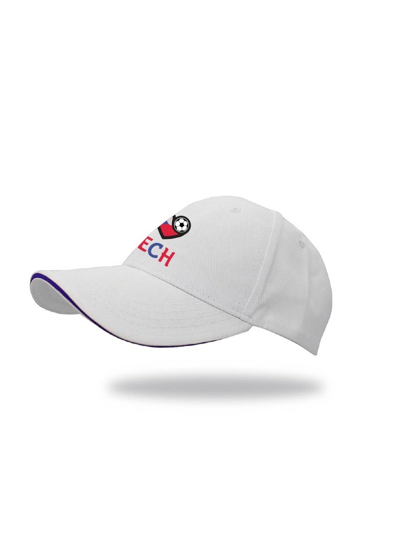 PRINTSHOP4ME Czechia Unisex Adult Football Cap for Both Men and Women With Metal Adjustable Buckle Closure - Perfect for Football Fans, Match Days, Outdoor Activities, and Everyday Wear - Image 4