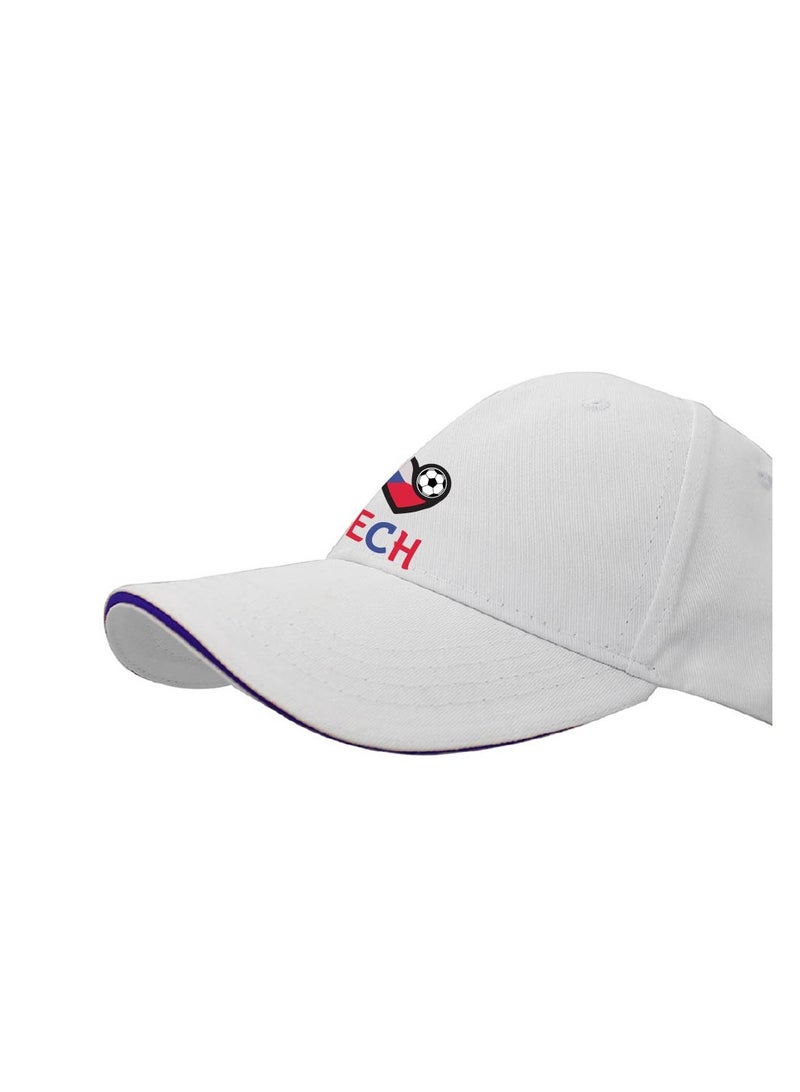 PRINTSHOP4ME Czechia Unisex Adult Football Cap for Both Men and Women With Metal Adjustable Buckle Closure - Perfect for Football Fans, Match Days, Outdoor Activities, and Everyday Wear - Image 5