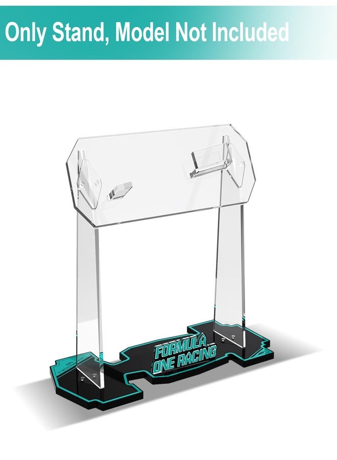 NAOCARD Acrylic Display Stand for Lego Technic Mercedes-AMG F1 W14 E Performance Race Car Building Set (Stand Only, No Model), Display Bracket for Lego 42171 Race Car Model - Image 3