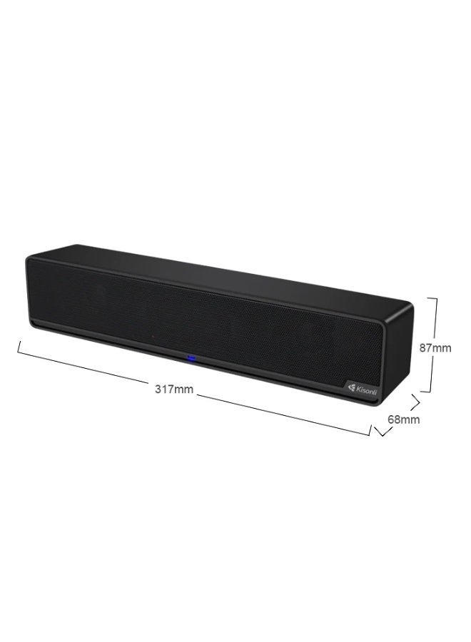 Kisonli I-510 USB Stereo Speaker – Balanced Performance in Compact Design - Image 3