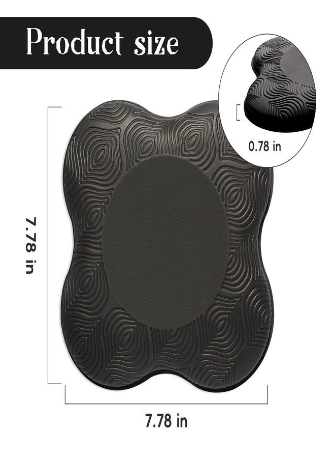 MBKHFLL 2 packs Yoga Knee Pad Cushion Extra Thick for Knees Elbows Wrist Hands Head Foam Pilates Kneeling pad Yoga Knee Cushion Thick Exercise Pads for Knees Elbows Wrist Hands Head Foam Pilates - Image 2