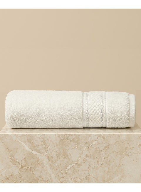 Large Cotton Bath Sheet 80x160cm White 420 GSM Soft & Absorbent White Bath Towel for Spa, Hotel & Home