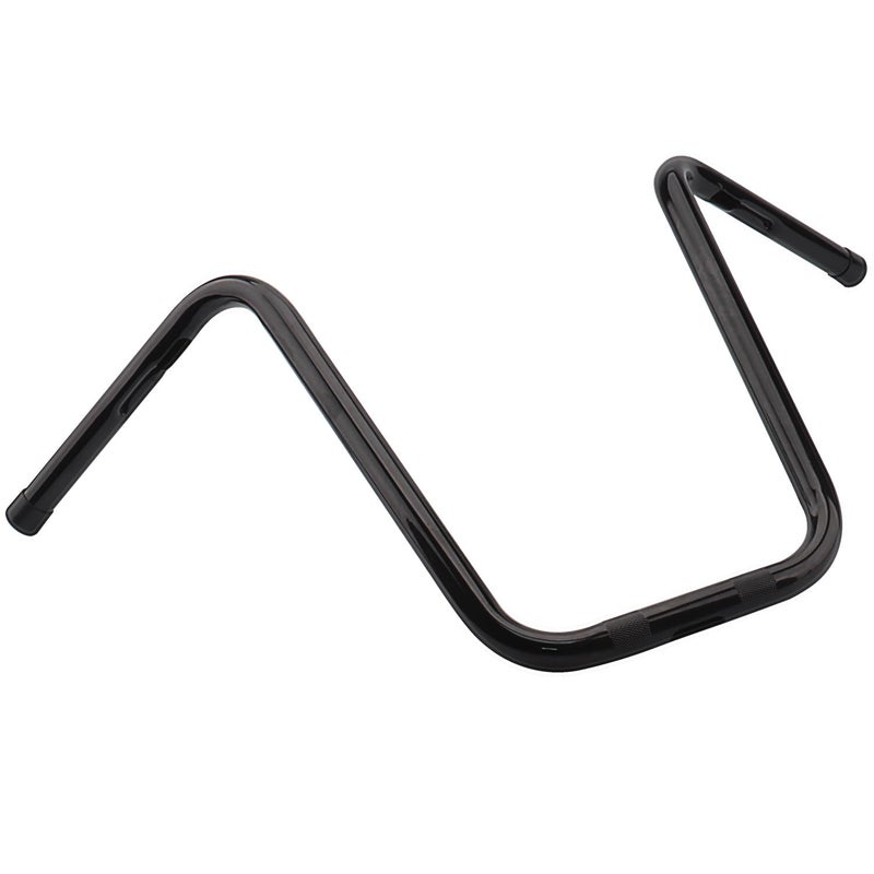 AIRCMT Black 16 Ape Hanger Handlebar 1 Diameter Fits Harley Davidson Sportster Iron 883 20102021 FortyEight 1200 Custom